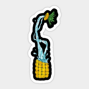 Exploding Pineapple Sticker